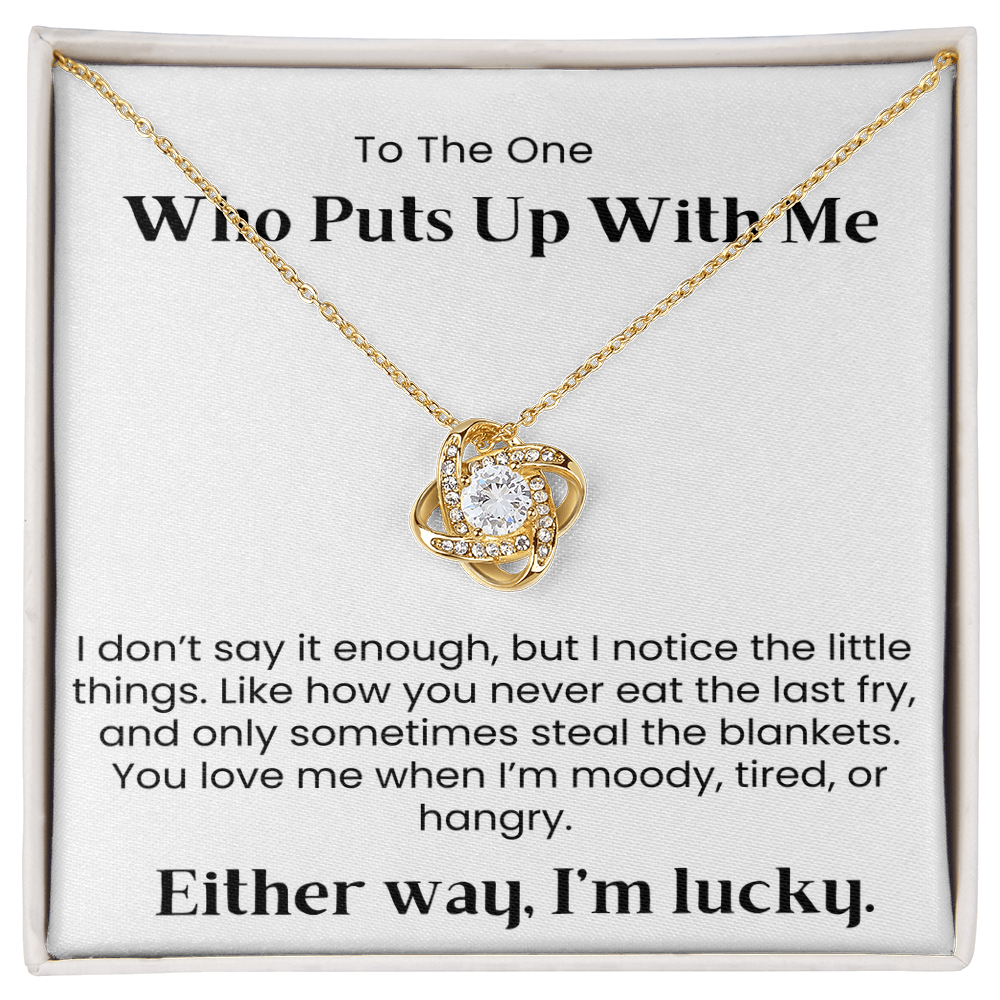 Moody, Tired, Hangry – Personalized Jewelry for Your Patient Person